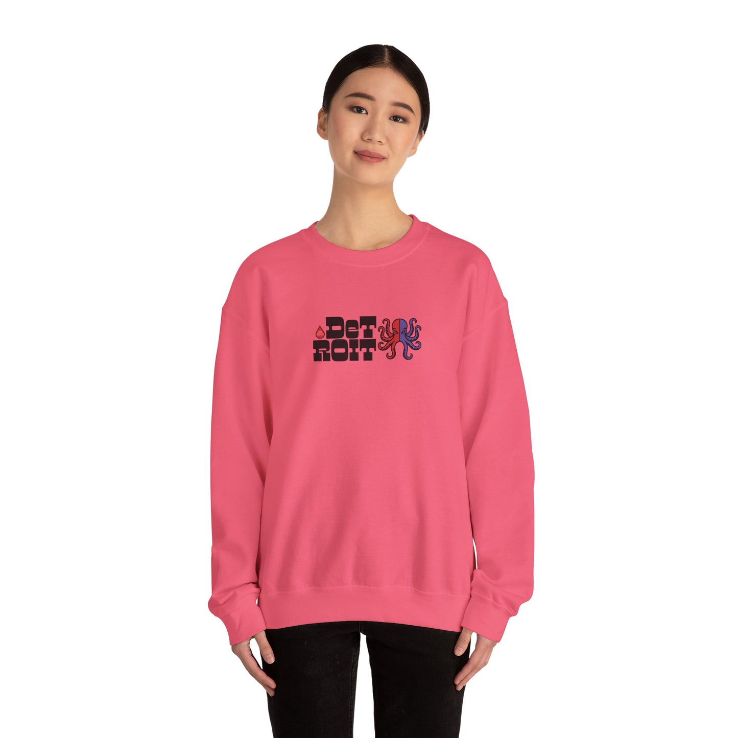 Retro Detroit Hockey Sweatshirt