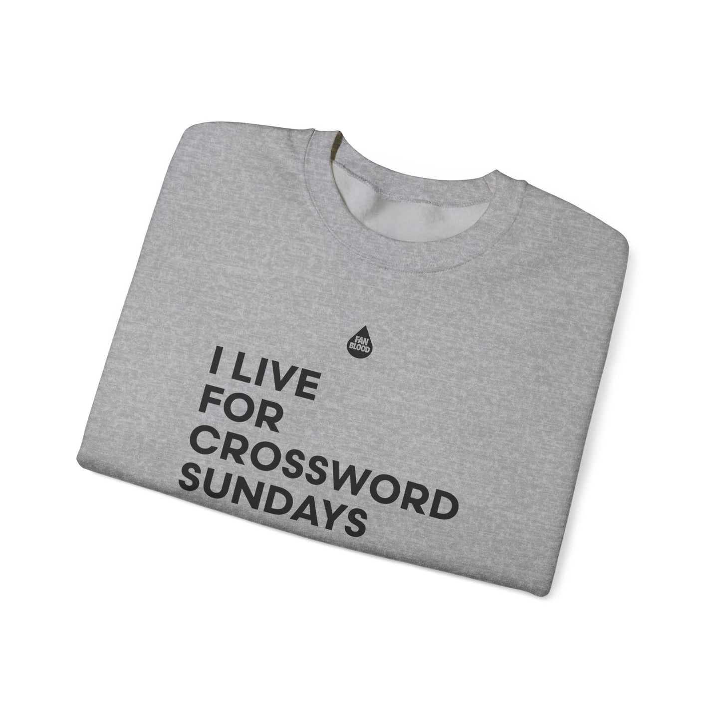 Live For Crossword Sundays Sweatshirt