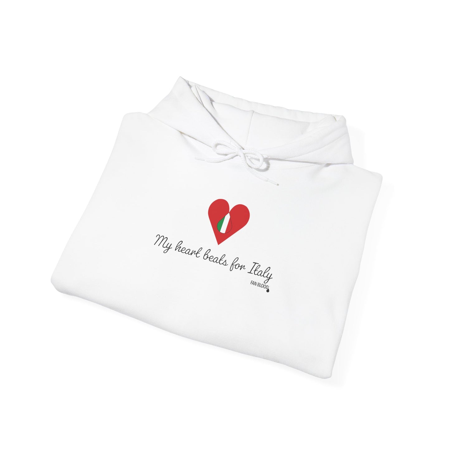 Italy Heart Beats Hoodie