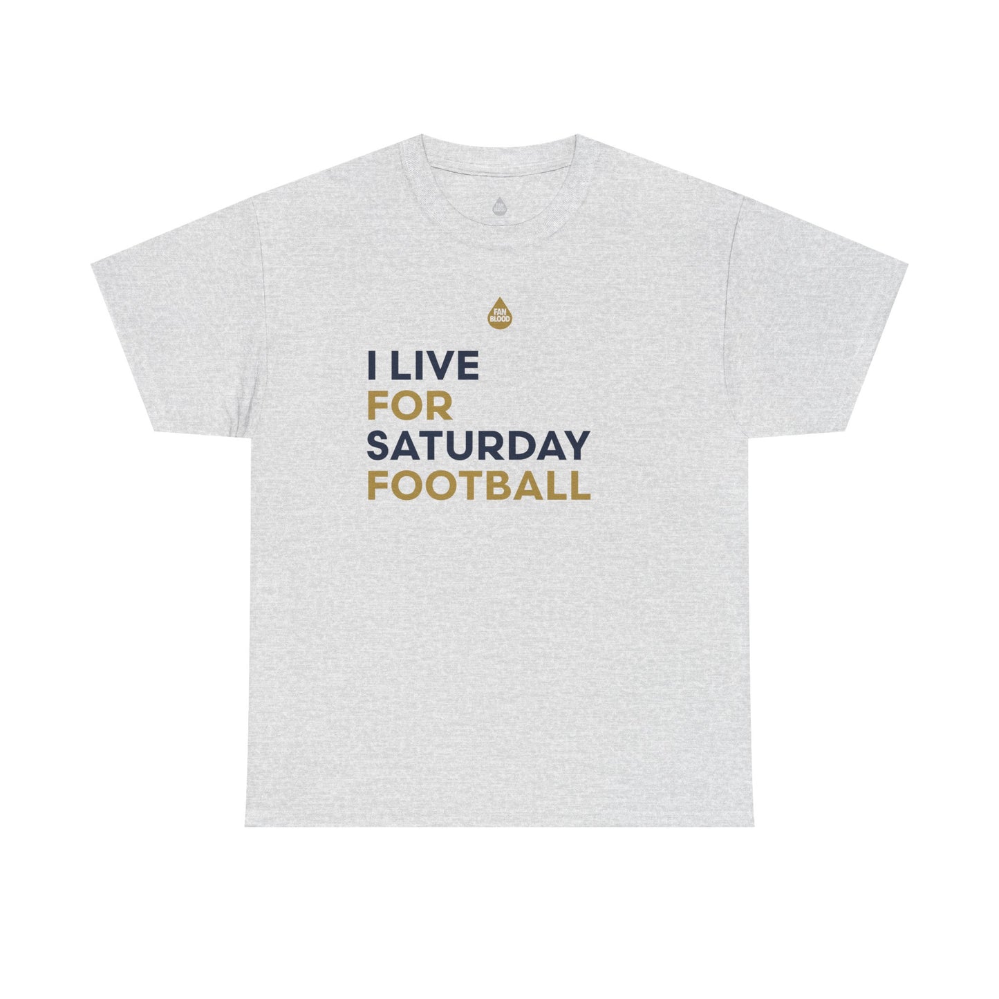 Blue & Gold Saturday Football T-Shirt