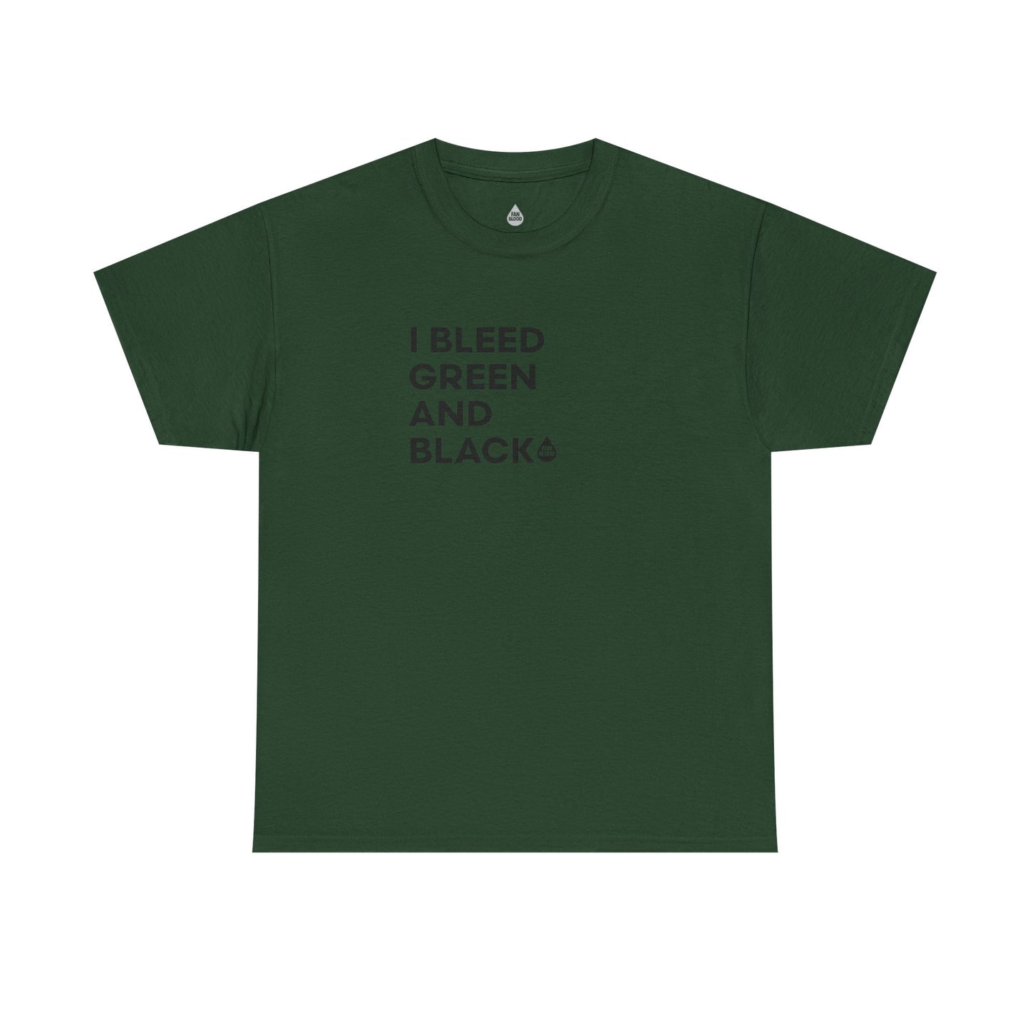 I Bleed Green & Black T-Shirt