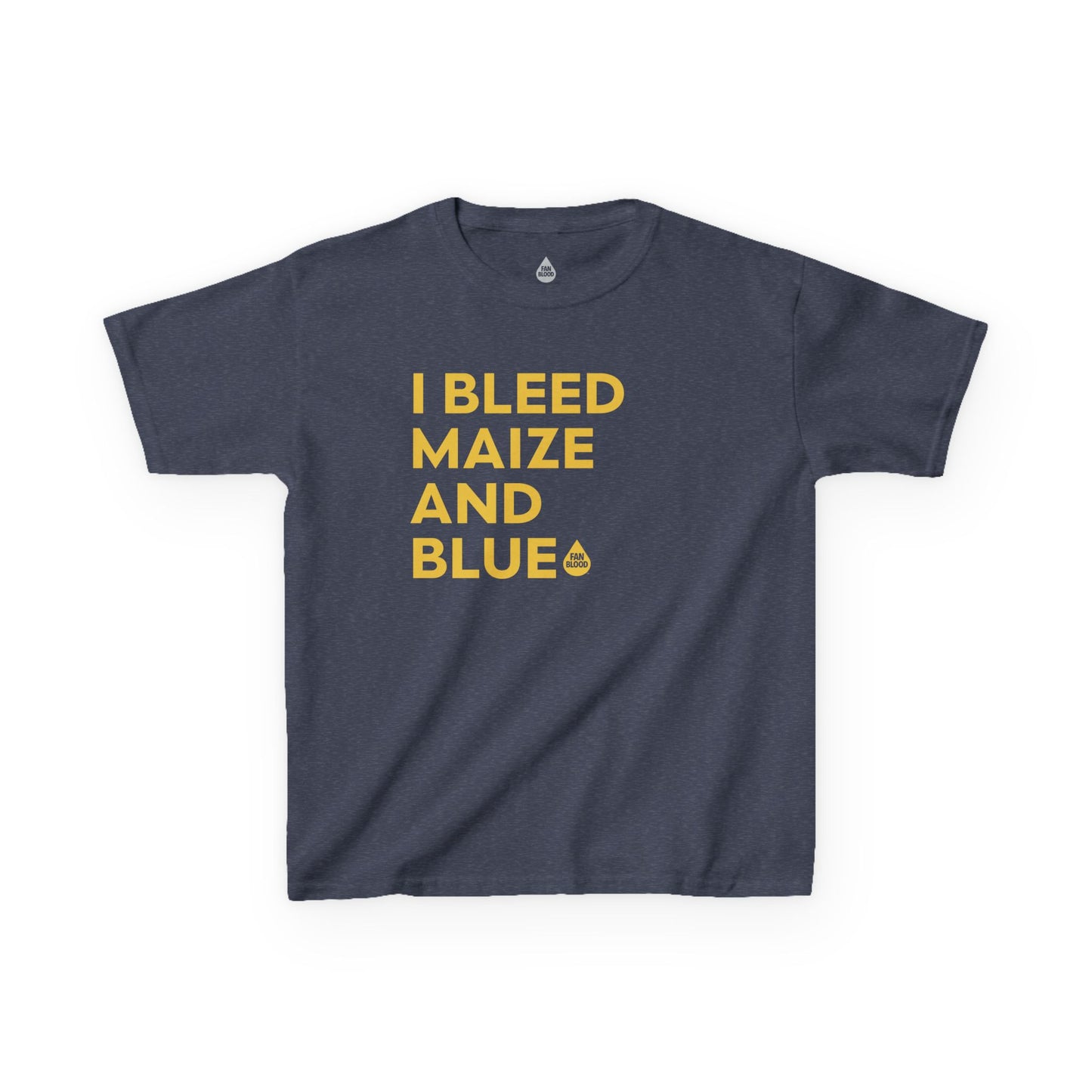 I Bleed Maize & Blue Kid's T