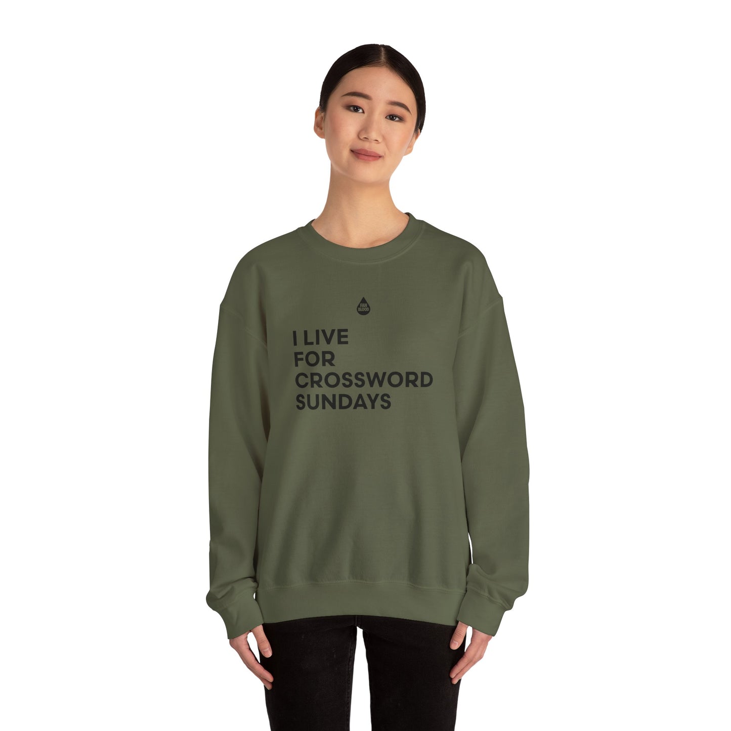 Live For Crossword Sundays Sweatshirt