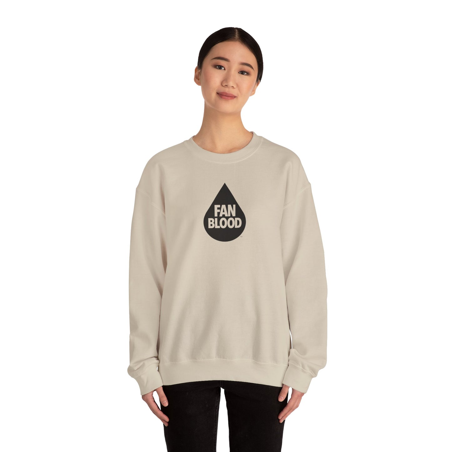 FB Black Droplet Sweatshirt