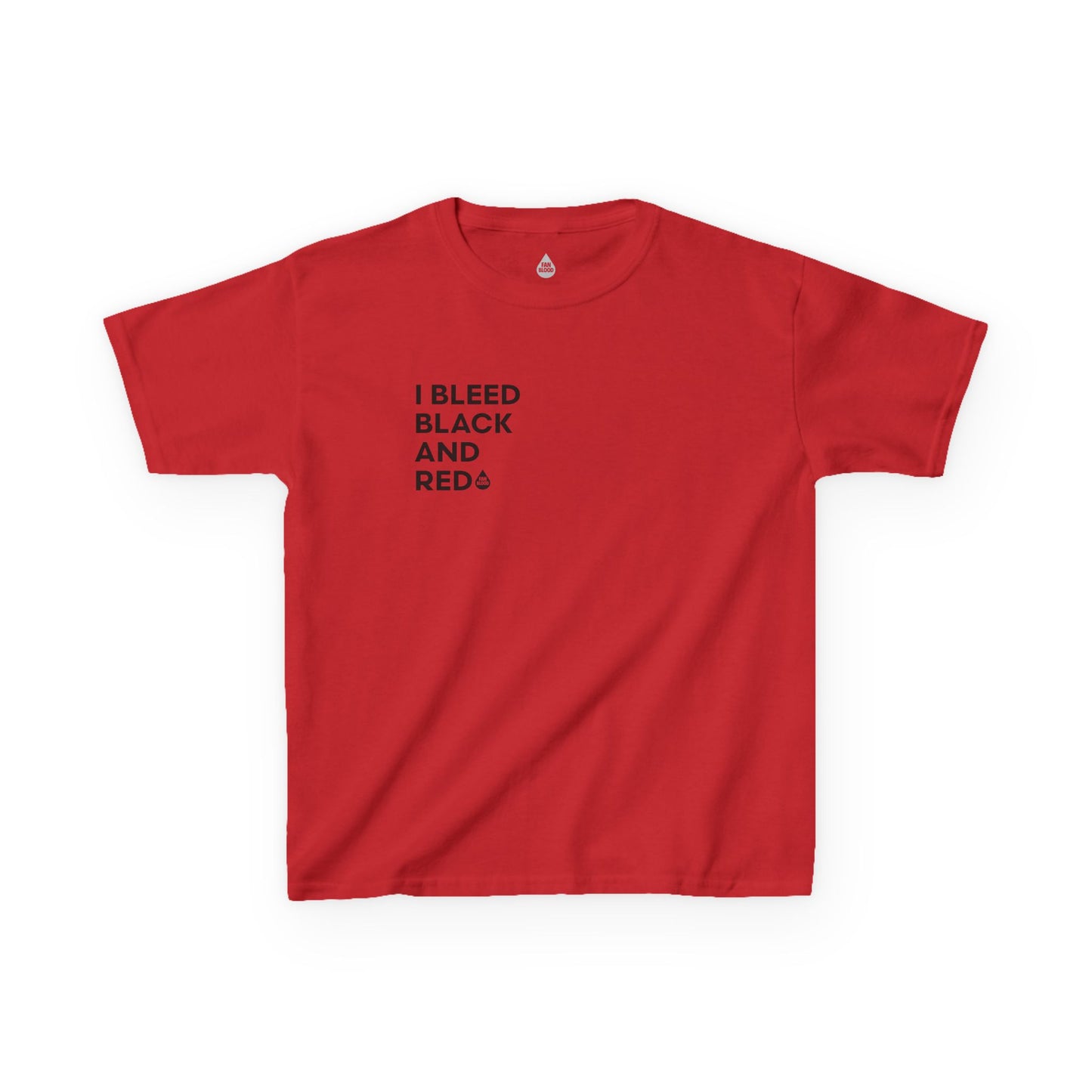 I Bleed Black & Red Kid's T