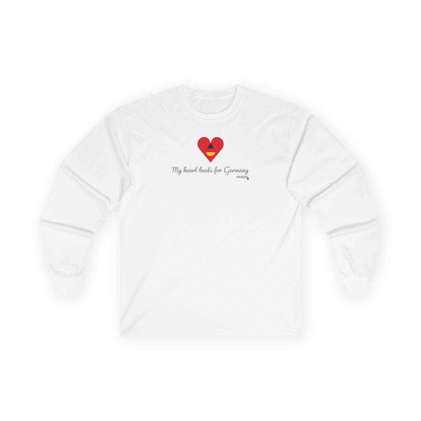 Germany Heart Beats Long Sleeve T