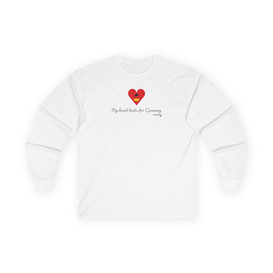 Germany Heart Beats Long Sleeve T