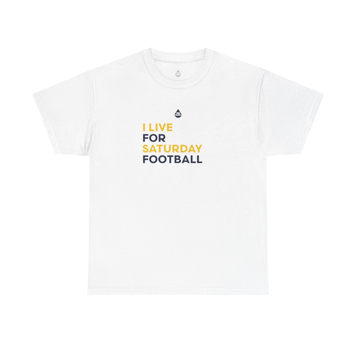 Maize & Blue Saturday Football T-Shirt