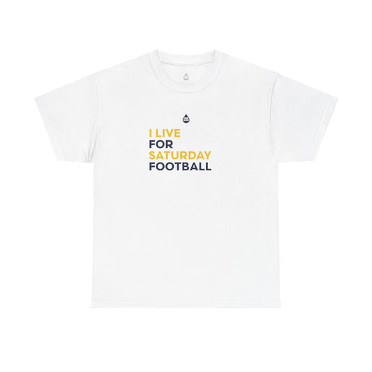 Maize & Blue Saturday Football T-Shirt
