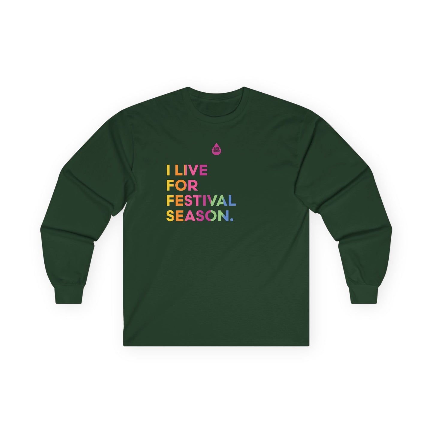 Live For Festival Season Long Sleeve T