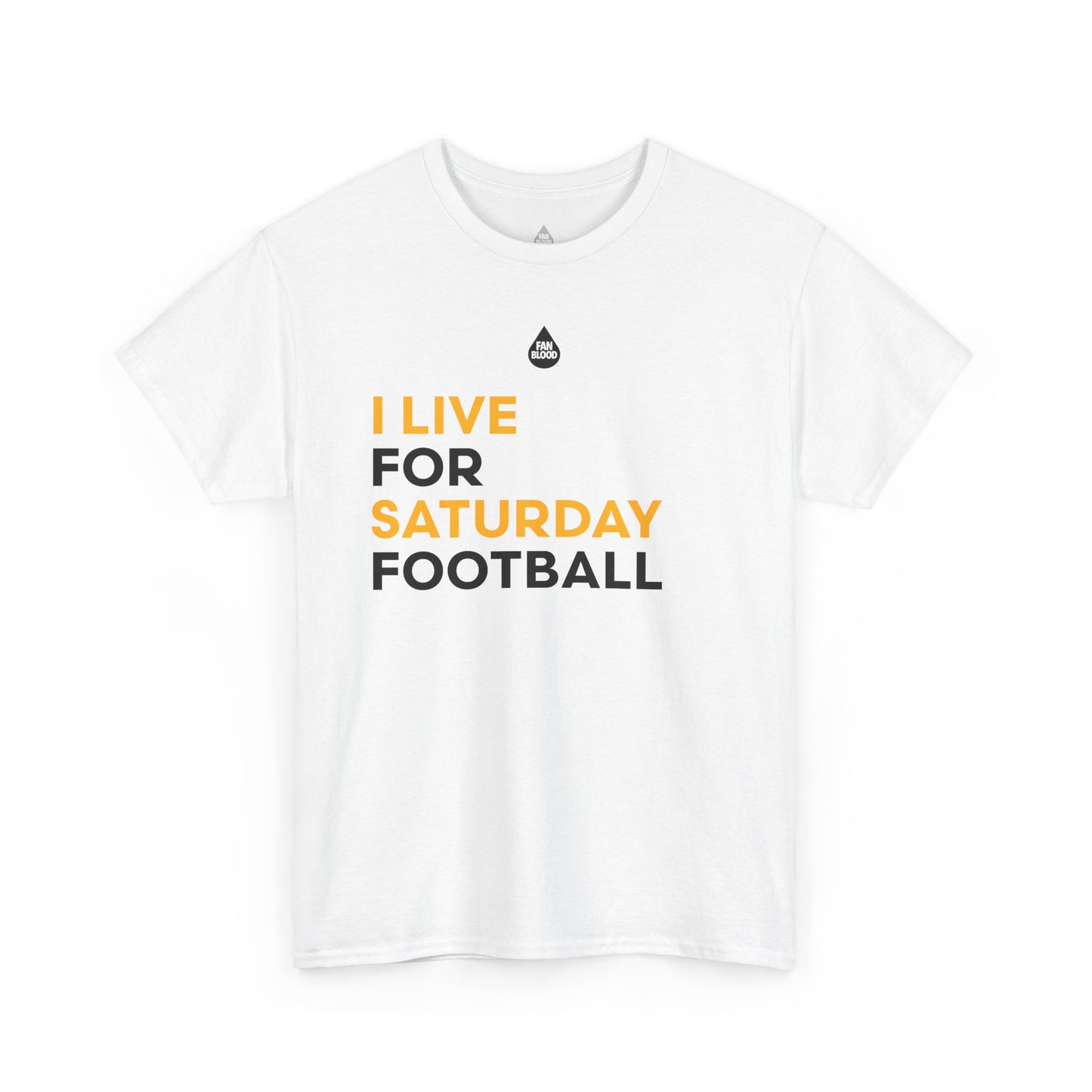 Gold & Black Saturday Football T-Shirt