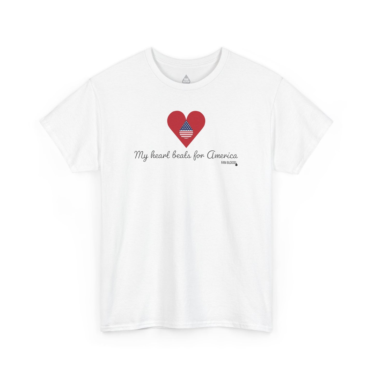 USA Heart Beats T-shirt