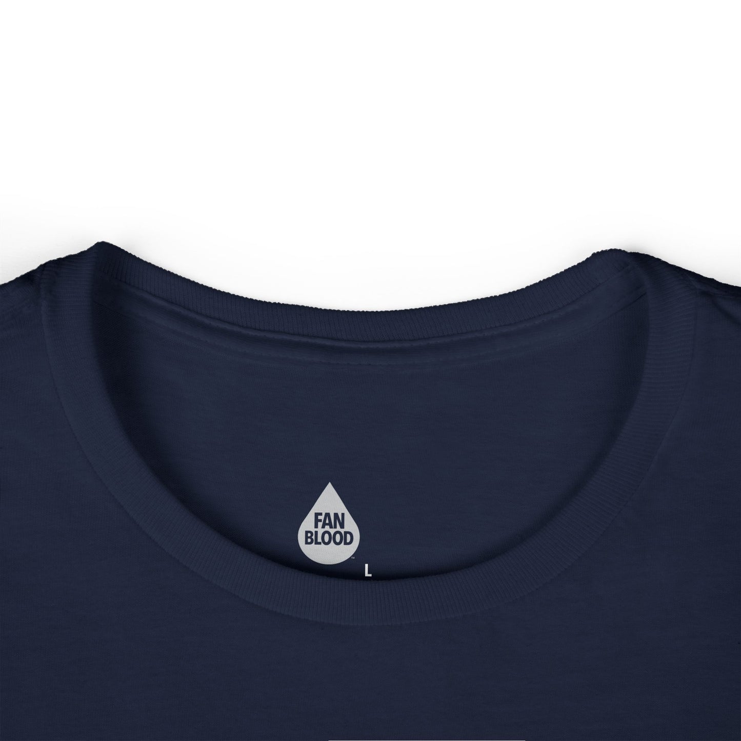 I Bleed Blue & White Women's T