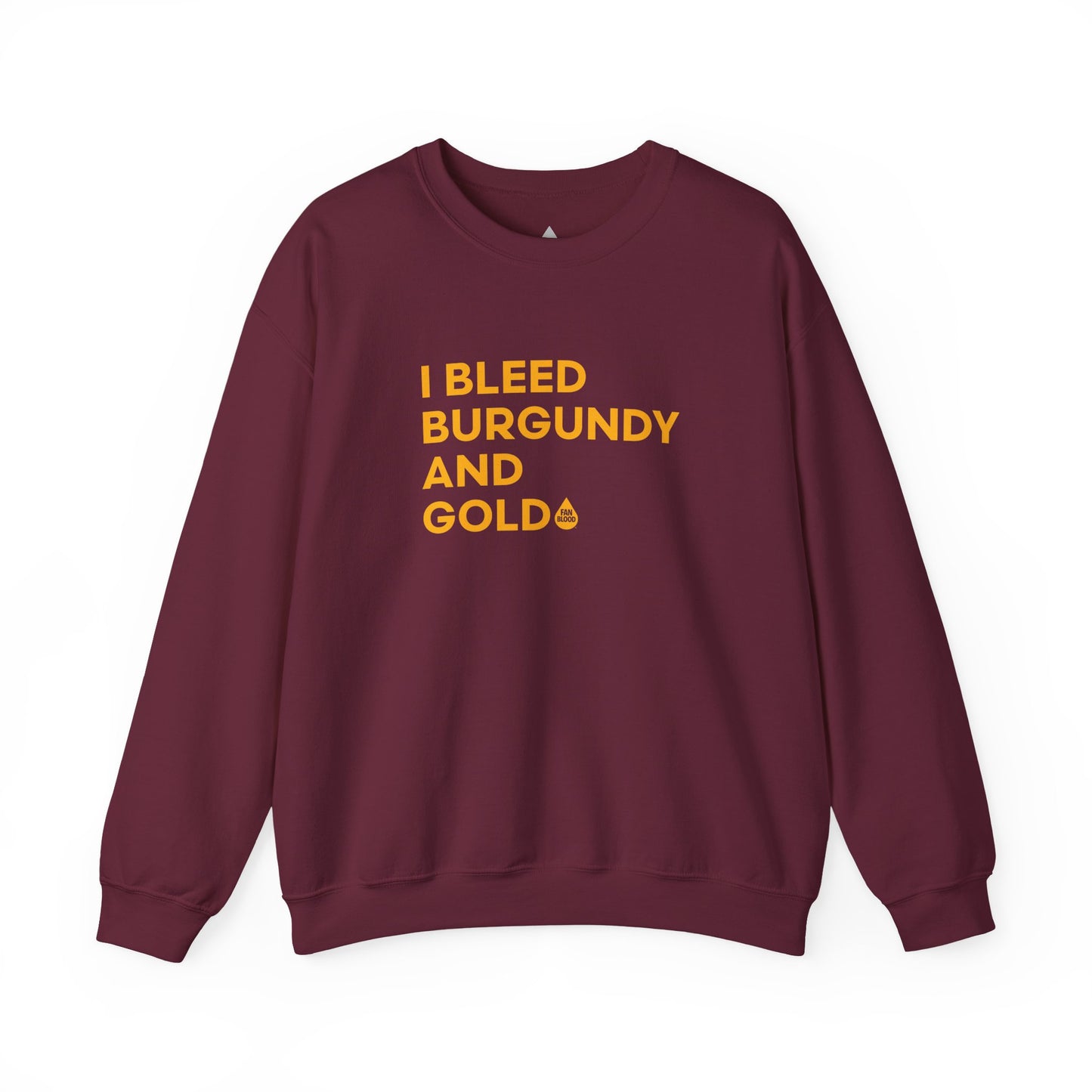 I Bleed Burgandy & Gold Sweatshirt