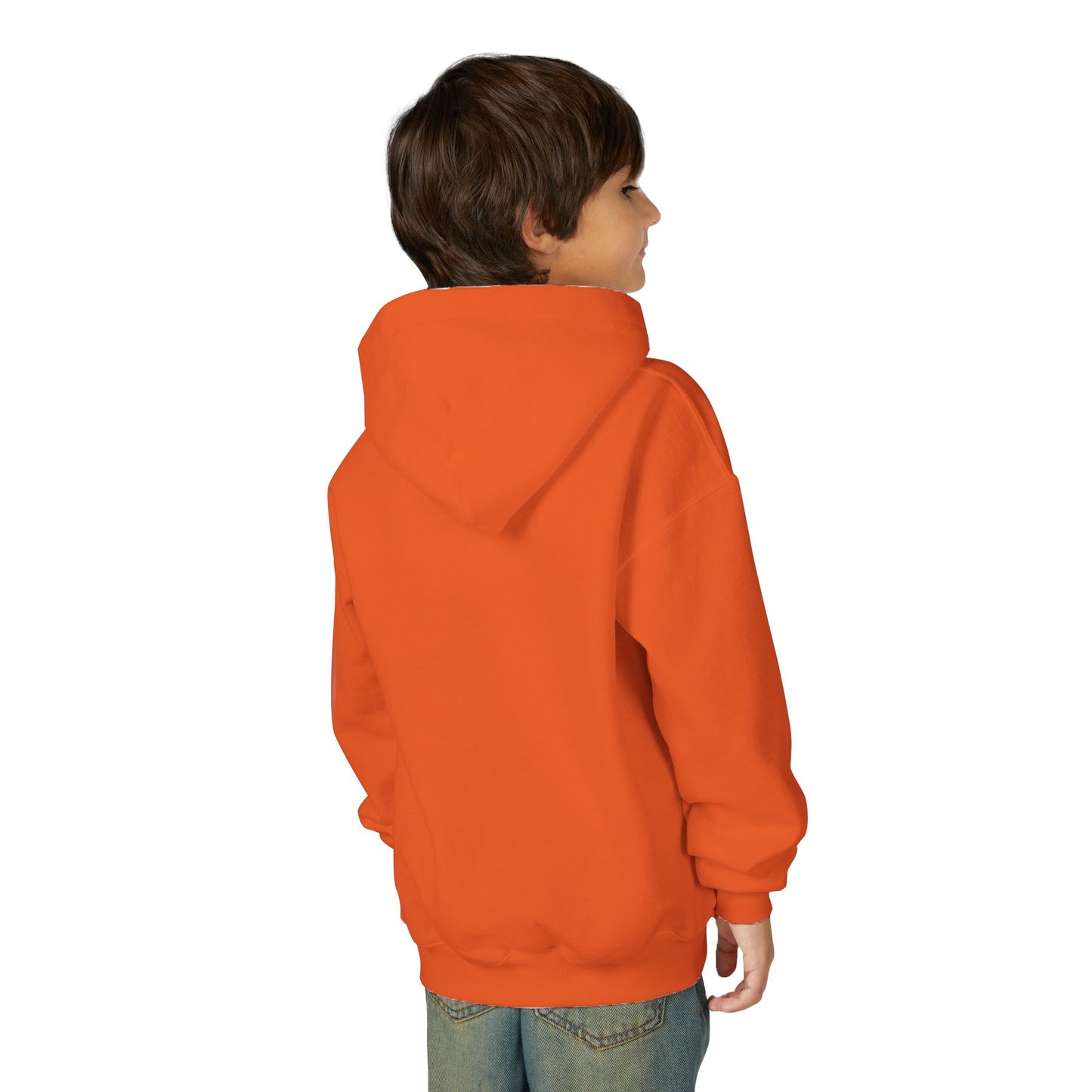 I Bleed Aqua & Orange Kid's Hoodie