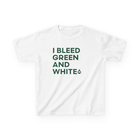 I Bleed Green& White Kid's T