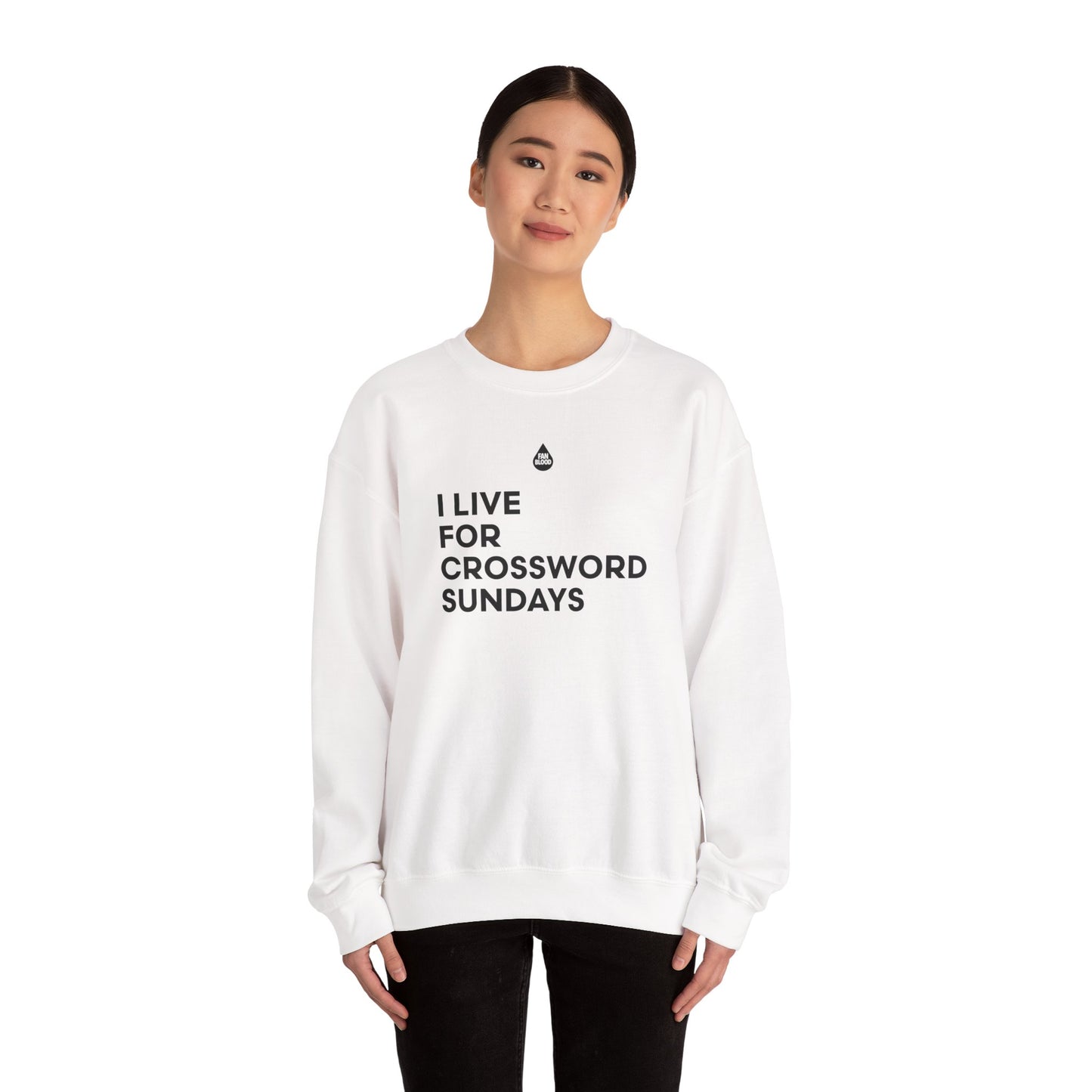 Live For Crossword Sundays Sweatshirt