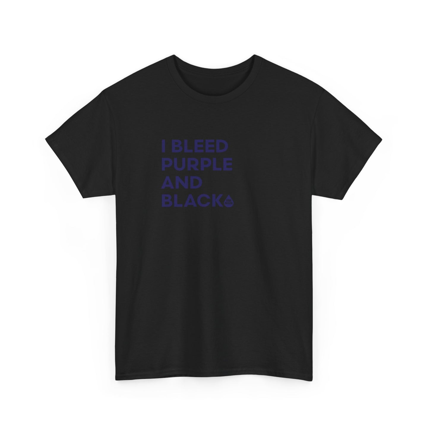 I Bleed Purple & Black T