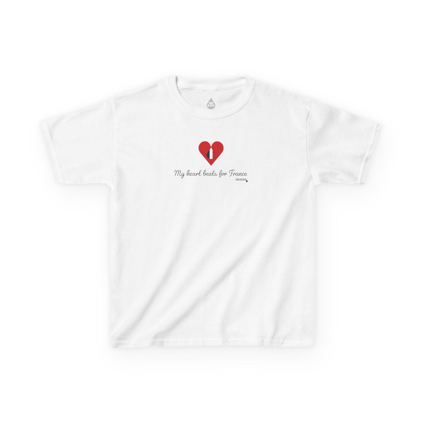 France Heart Beats Kid's T