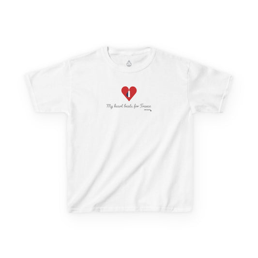 France Heart Beats Kid's T
