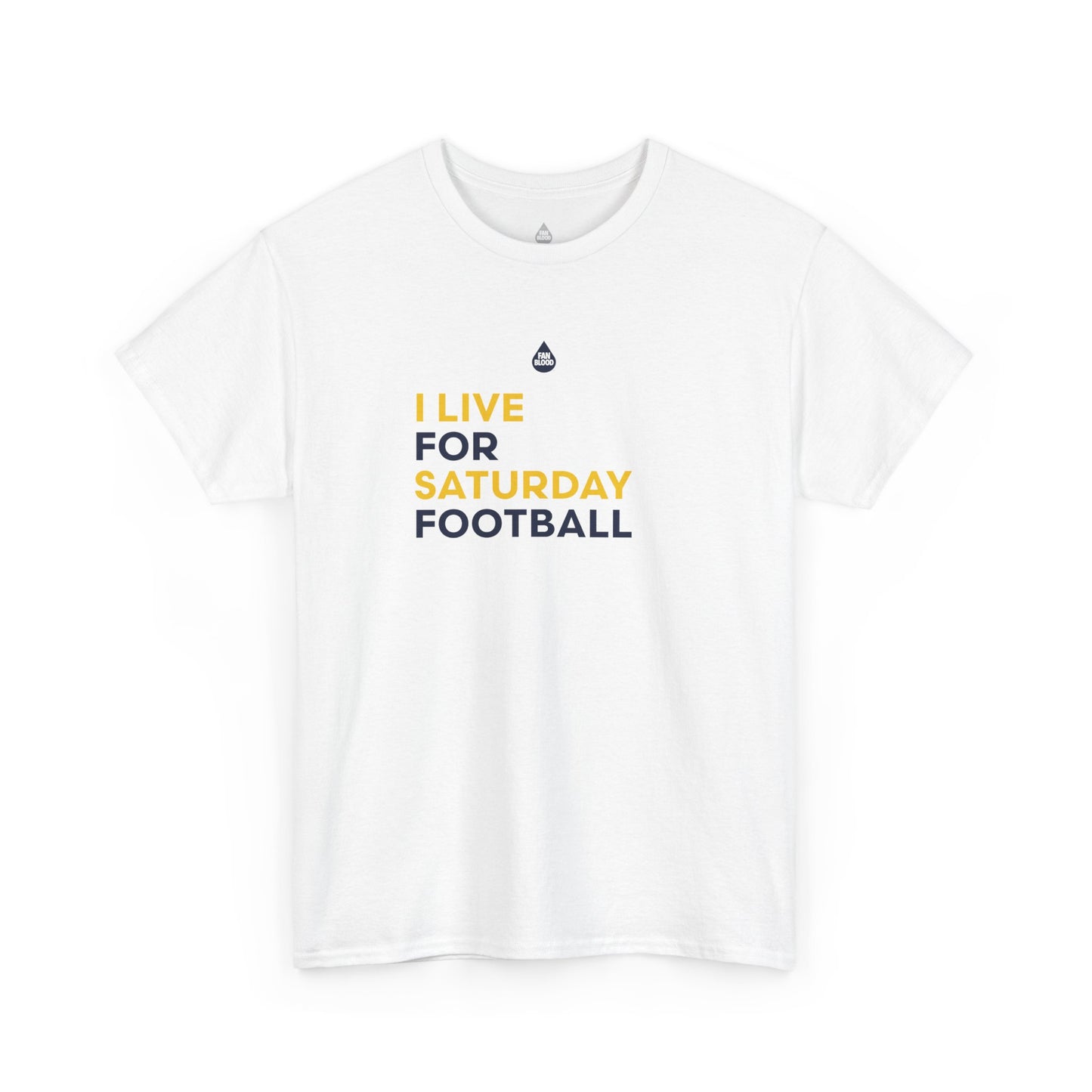 Maize & Blue Saturday Football T-Shirt