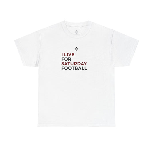Garnet & Black Saturday Football T-Shirt
