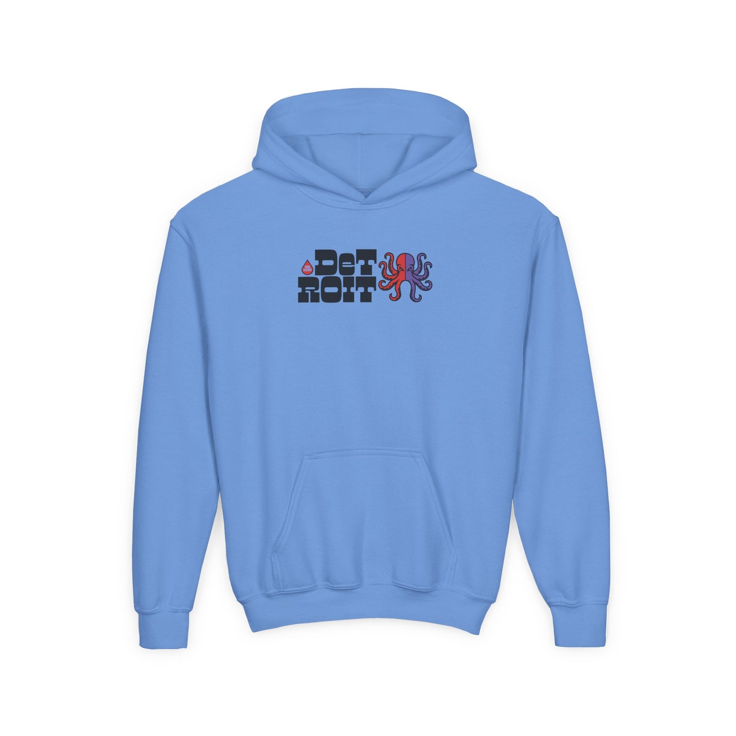 Retro Detroit Hockey Kid's Hoodie