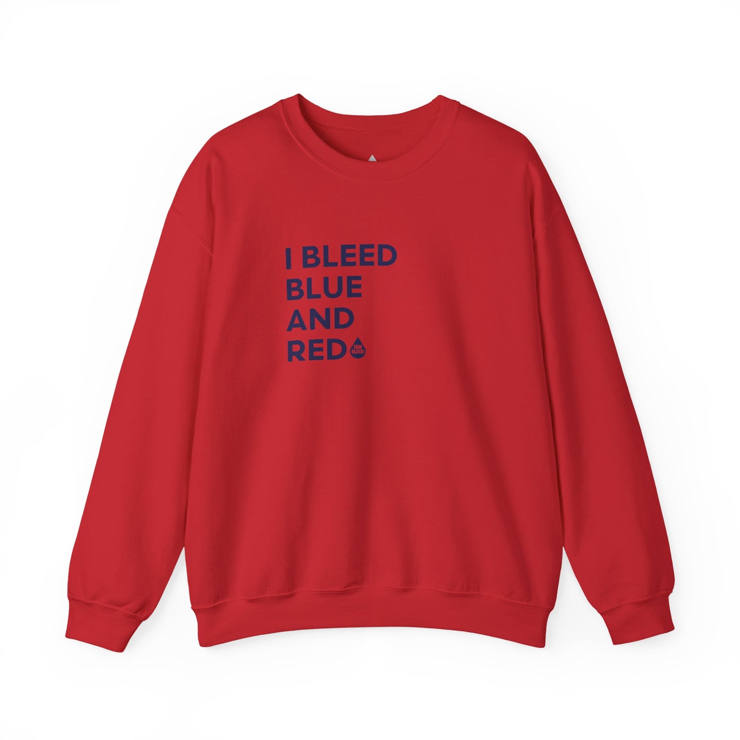I Bleed Blue & Red Sweatshirt