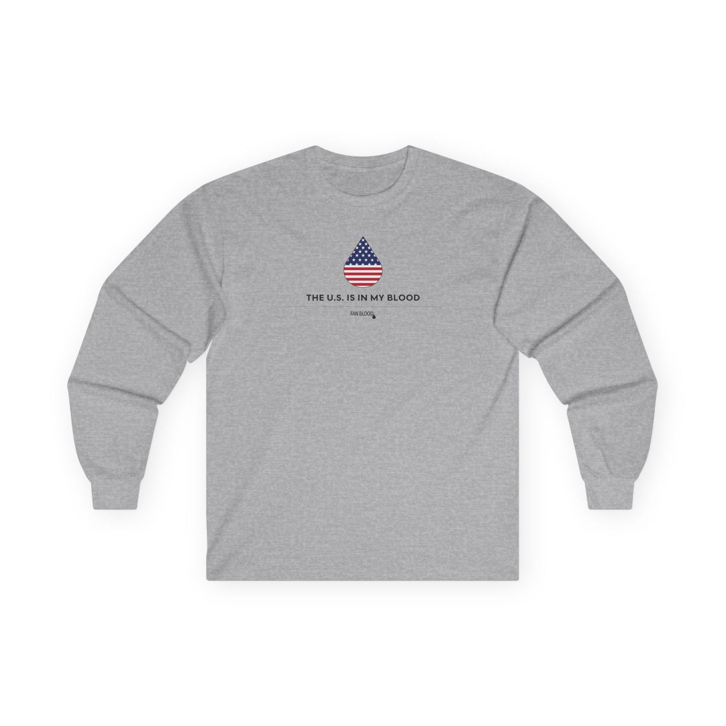 USA Droplet Long Sleeve T