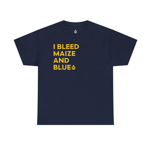 I Bleed Maize & Blue T-Shirt