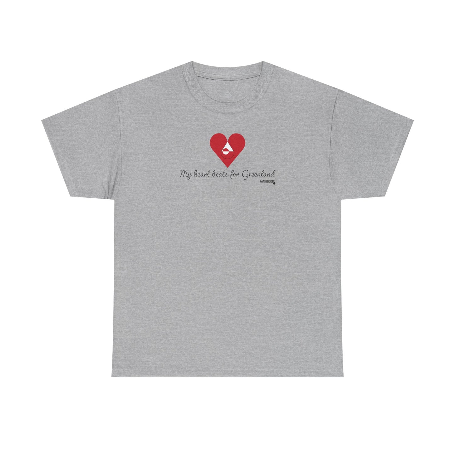 Greenland Heart Beats T-Shirt