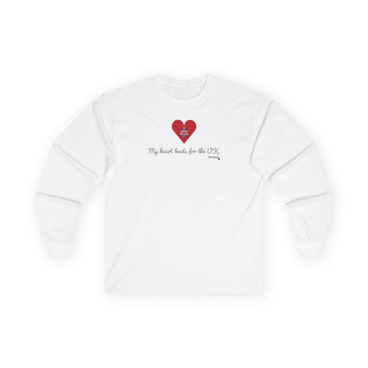 UK Heart Beats Long Sleeve T