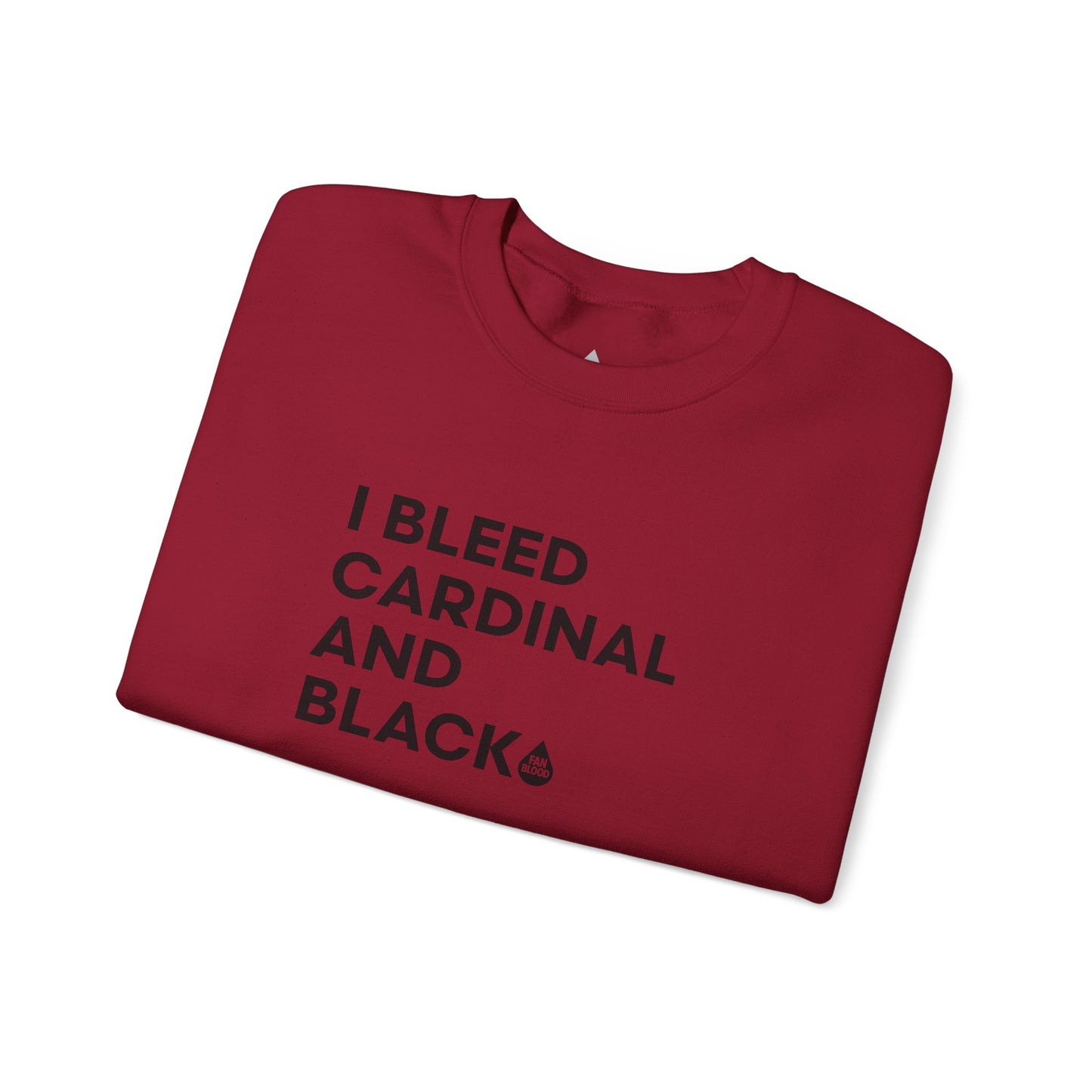 I Bleed Cardinal & Black Sweatshirt