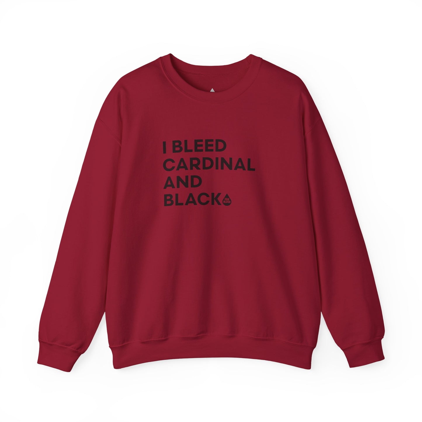 I Bleed Cardinal & Black Sweatshirt