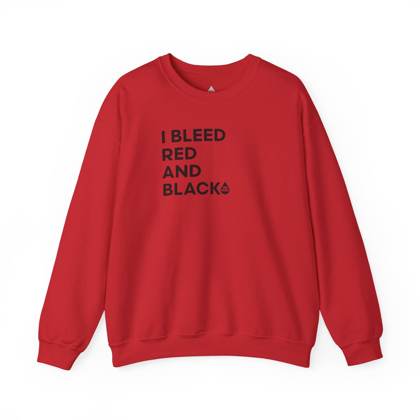 I Bleed Red & Black Sweatshirt