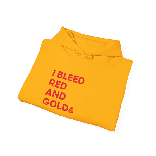 I Bleed Red & Gold Midwest Hoodie