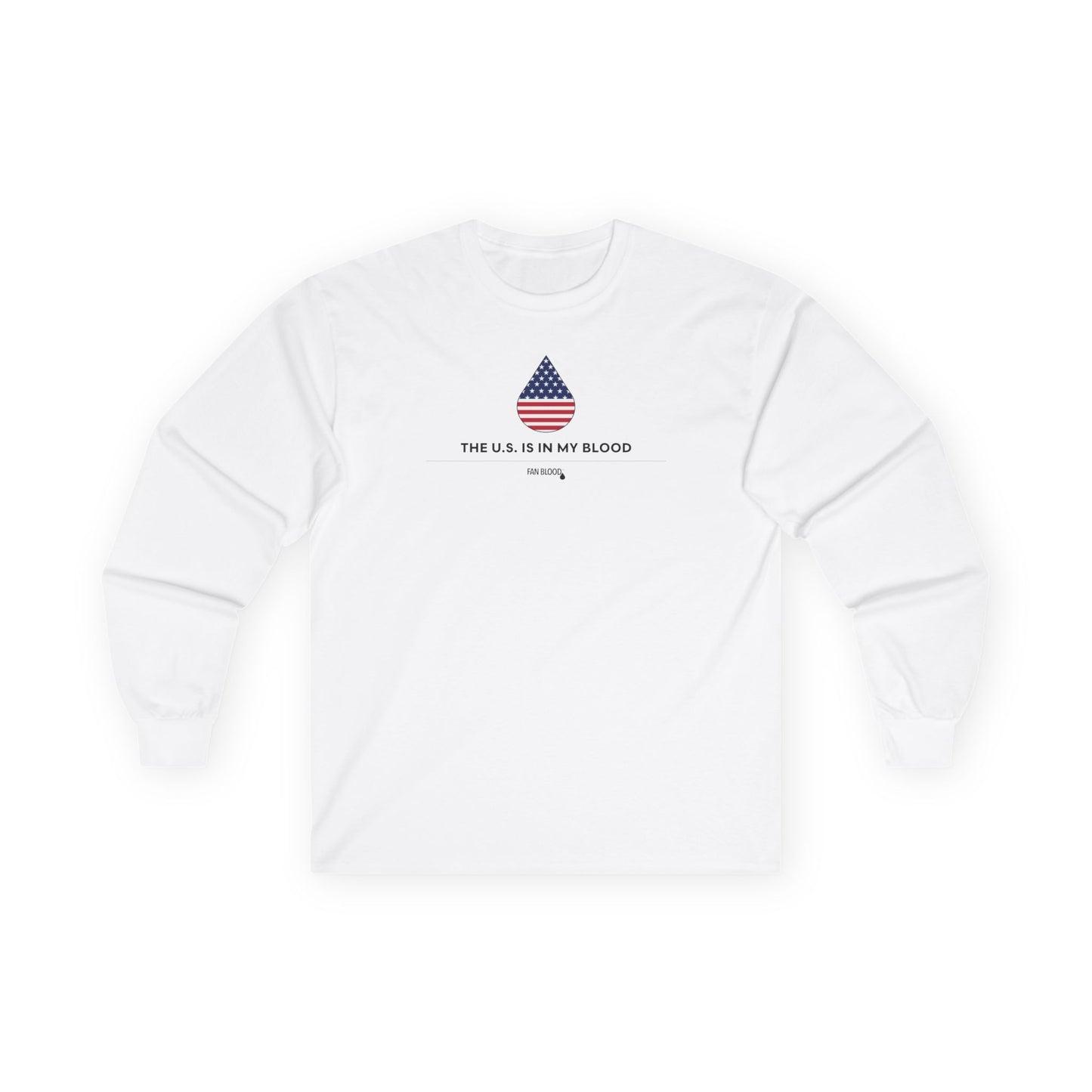 USA Droplet Long Sleeve T