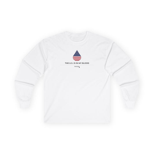 USA Droplet Long Sleeve T