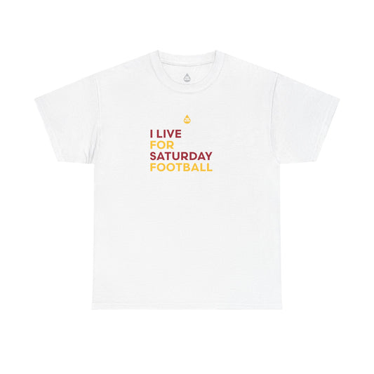 Cardinal & Gold Saturday Football T-Shirt