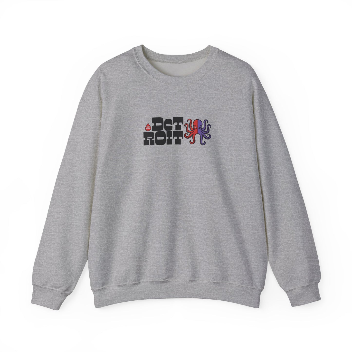 Retro Detroit Hockey Sweatshirt