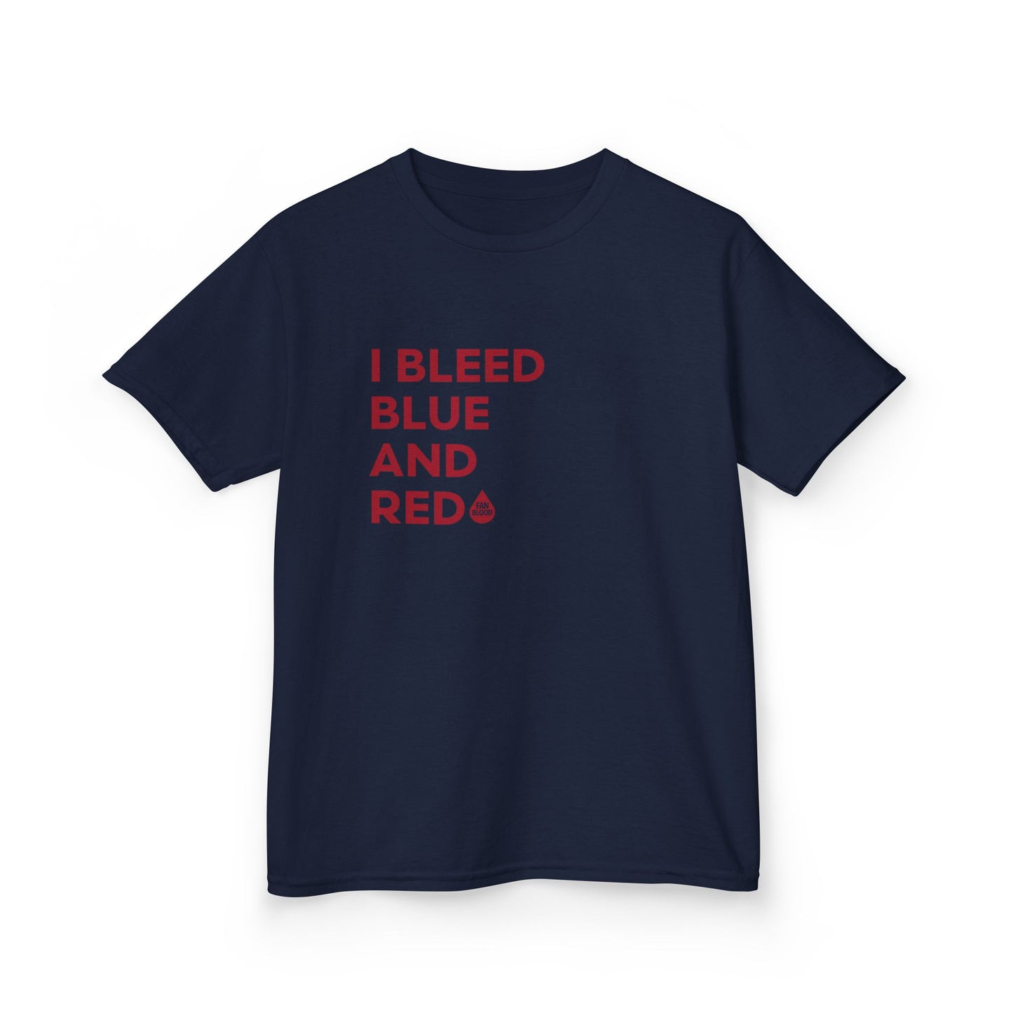 I Bleed Blue & Red Kid's T