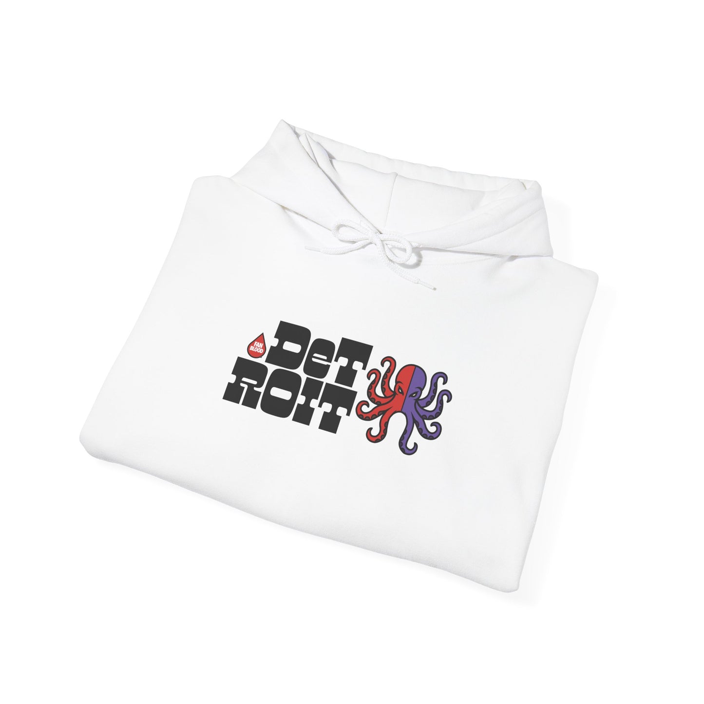 Retro Detroit Hockey Hoodie