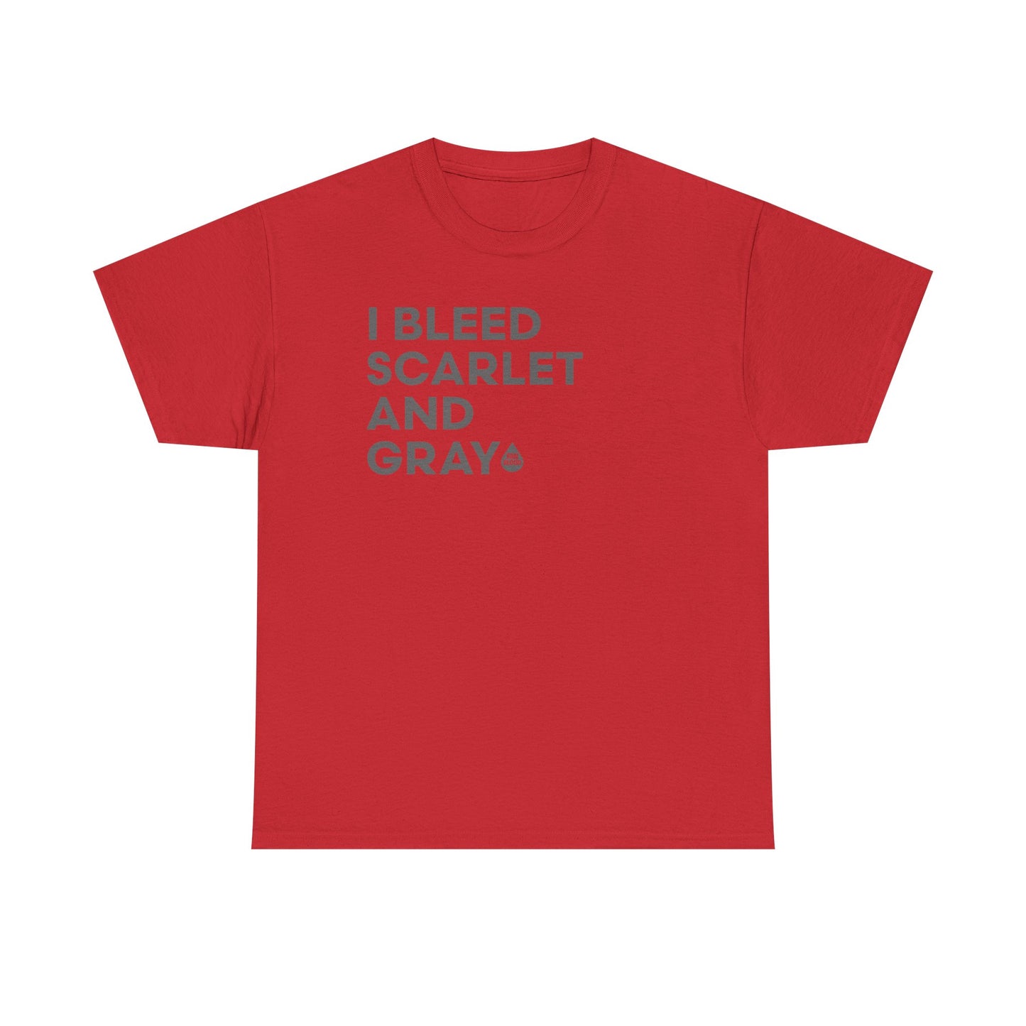 I Bleed Scarlet & Gray T-Shirt