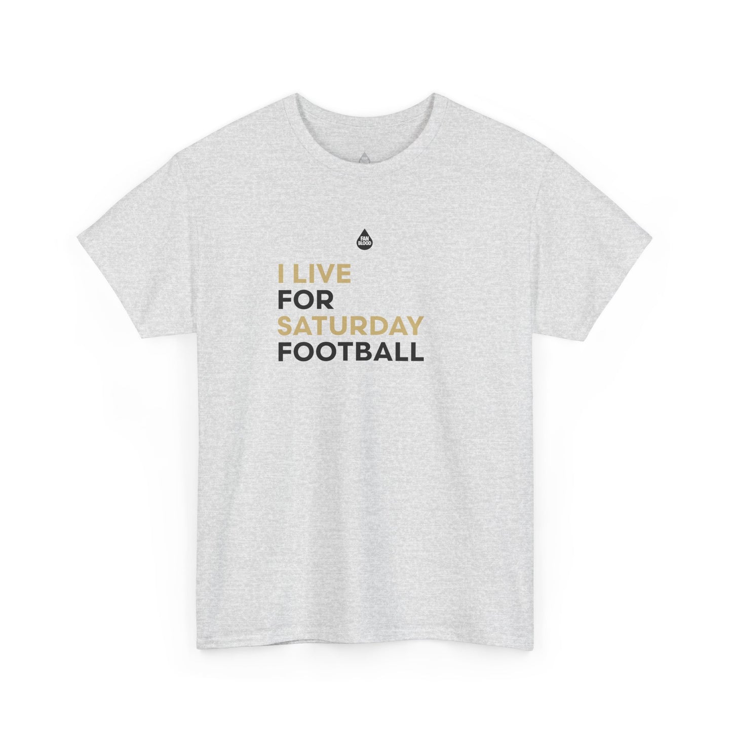 Gold & Black Saturday Football T-Shirt