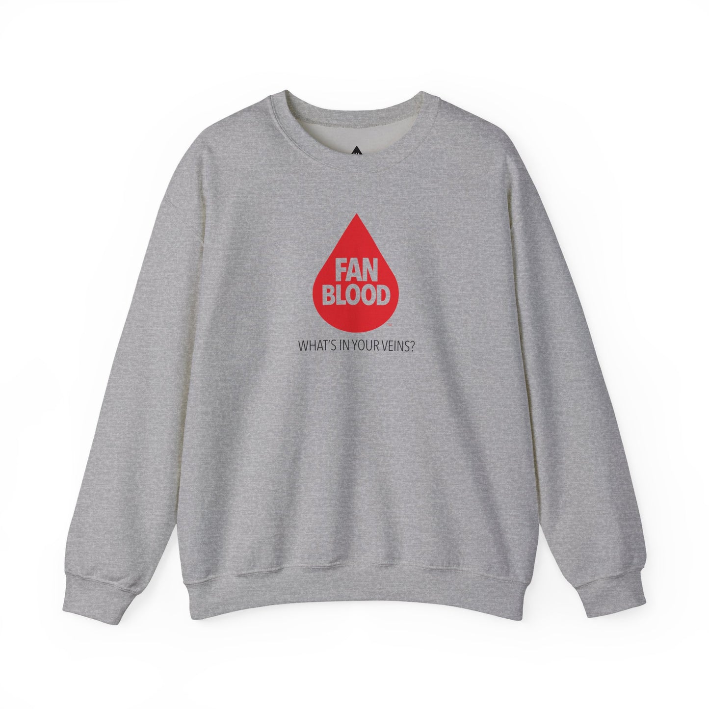 FB Red Droplet Veins Sweatshirt