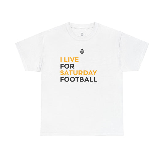 Gold & Black Saturday Football T-Shirt