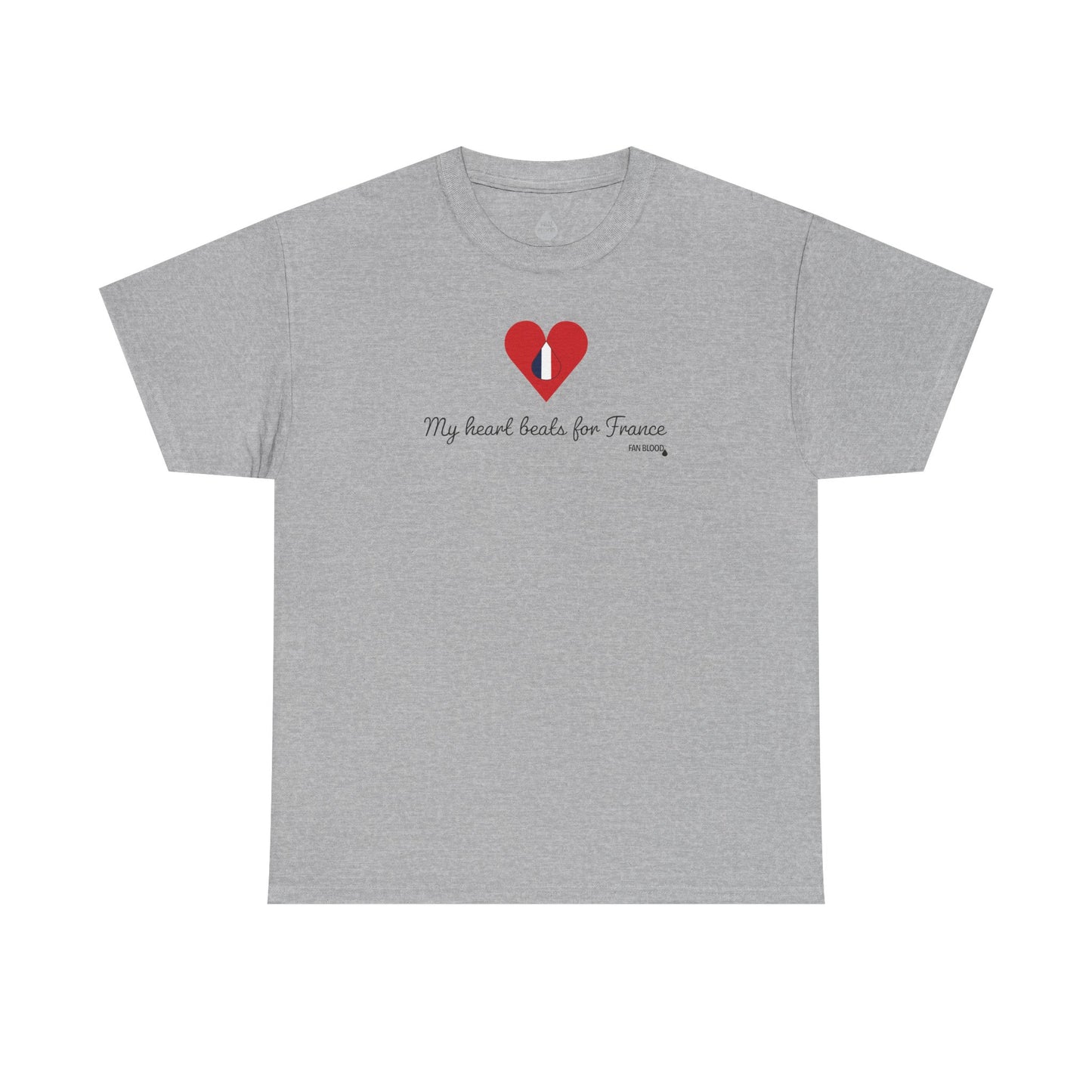 France Heart Beats T-Shirt