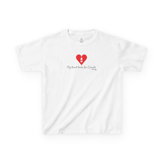 Canada Heart Beats Kid's T