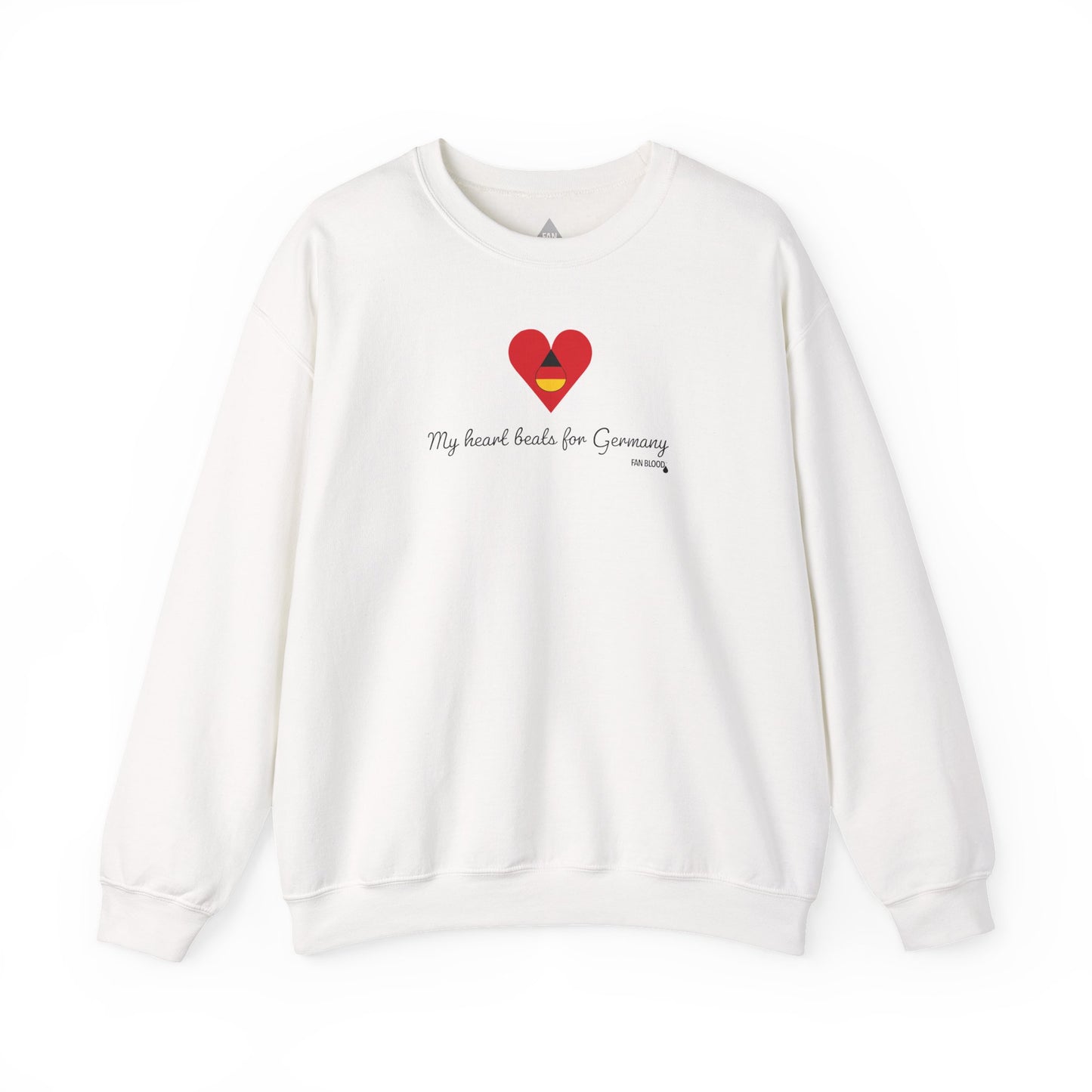 Germany Heart Beats Sweatshirt