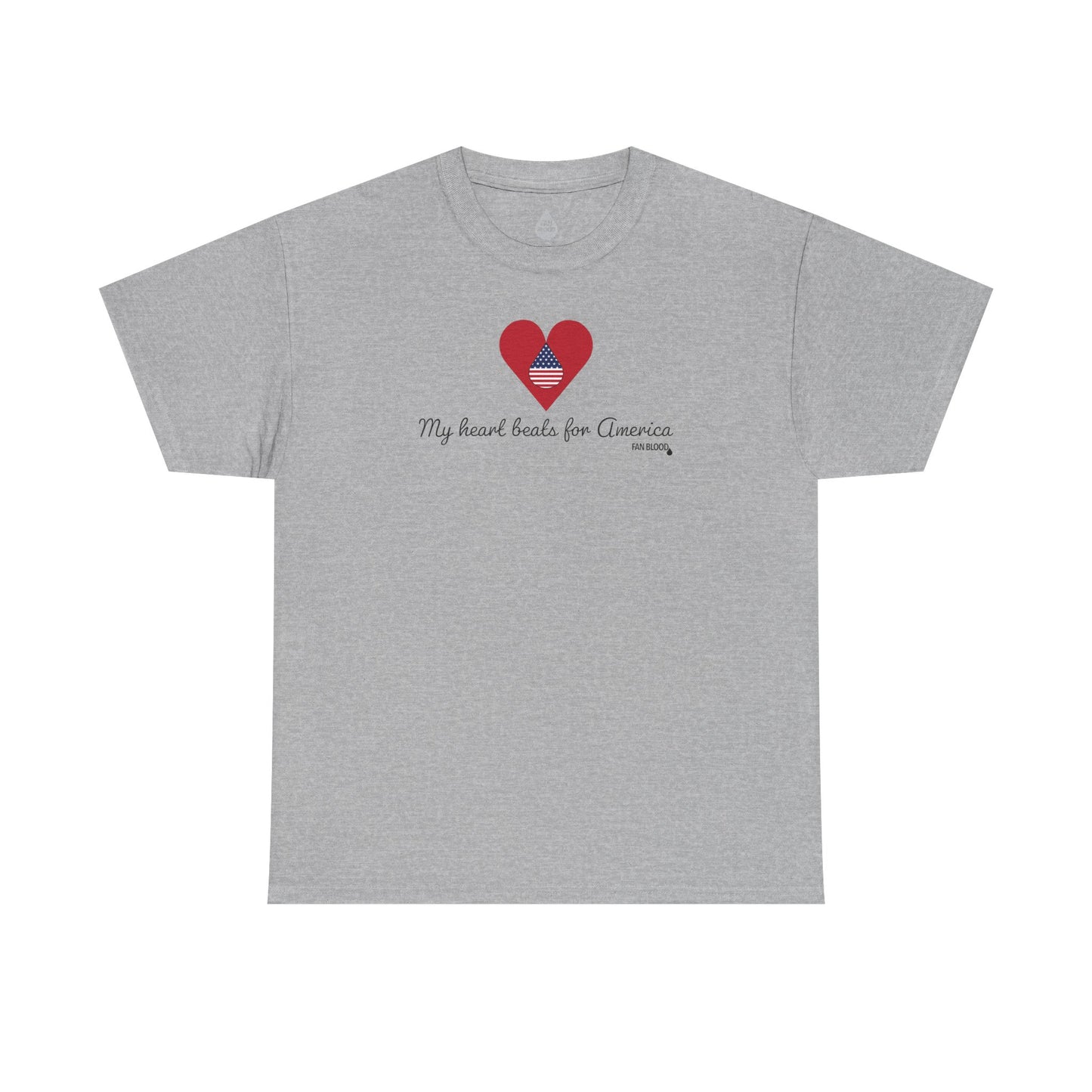 USA Heart Beats T-shirt